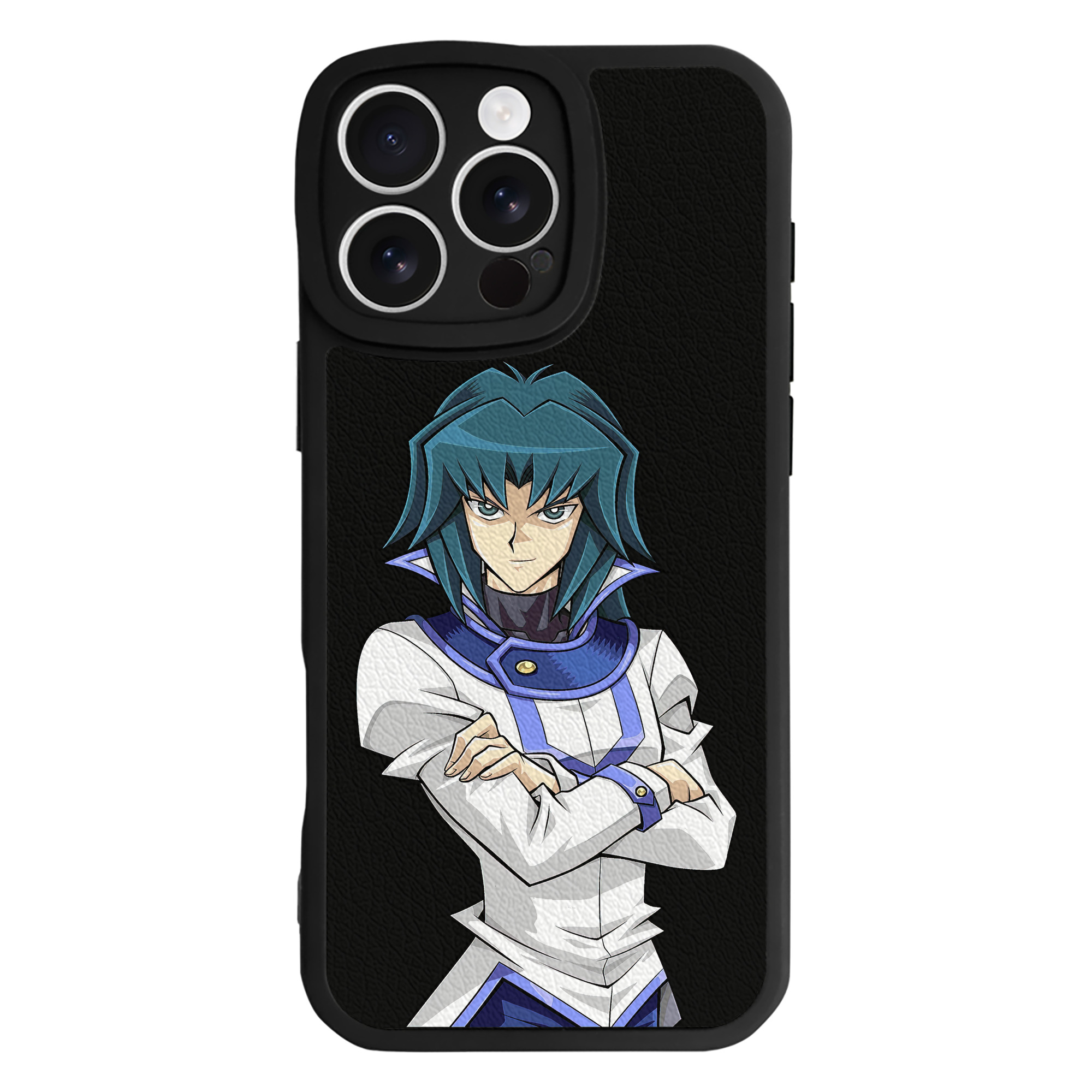 遊☆戯☆王 Yu-Gi-Oh! 【iPhone 16シリーズ対応】シリコンスマホケース（レザー調） 材質：シリコン